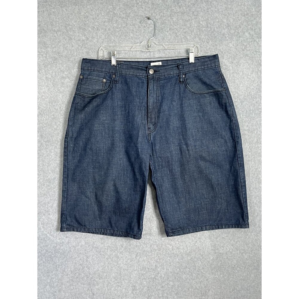 Levi's Mens 569 Jean Shorts Loose Straight Size 36  Blue Denim